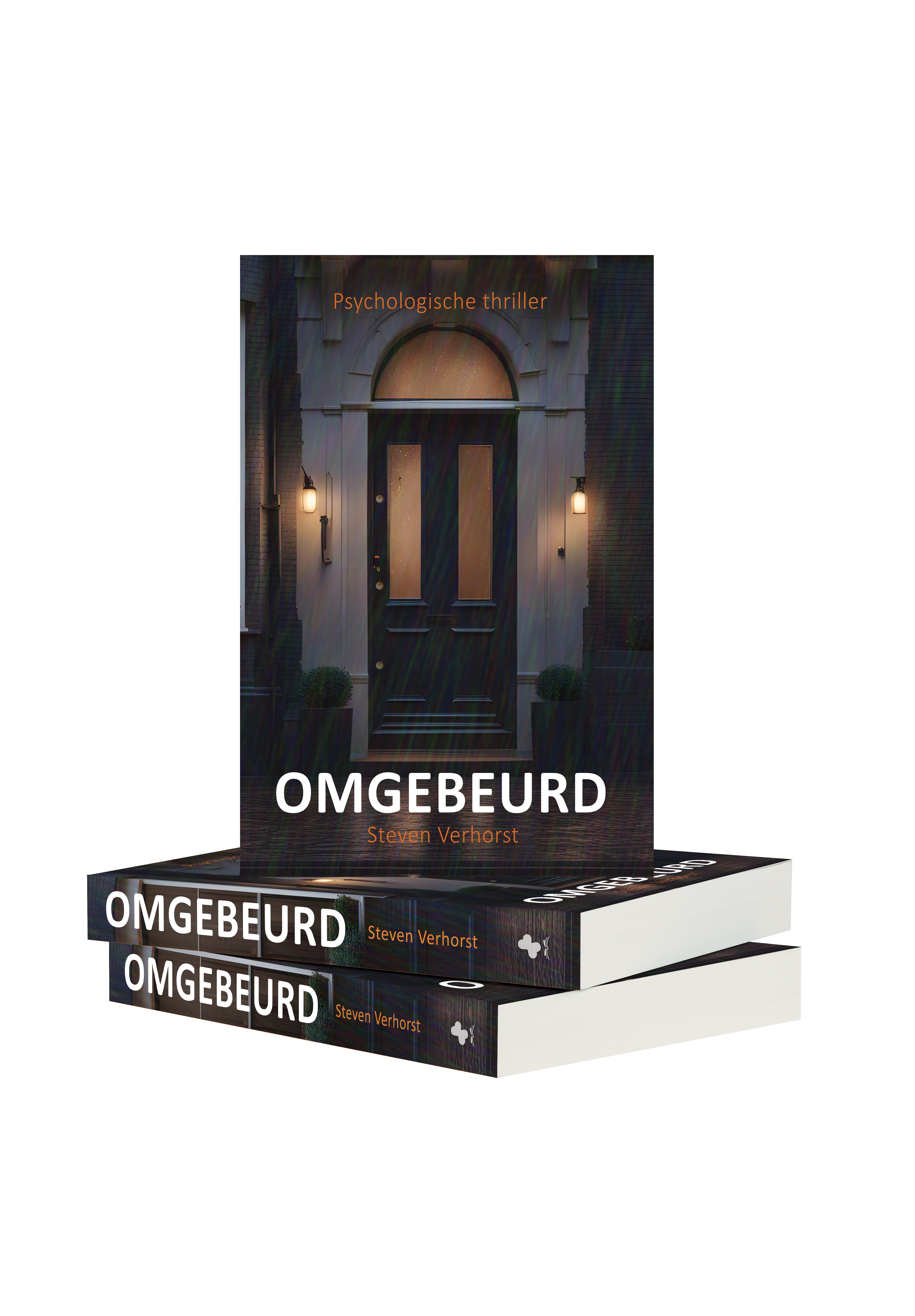 Omgebeurd paperback als boekpresentatie